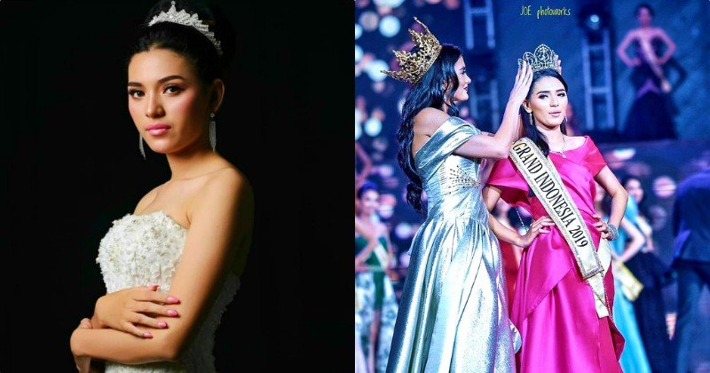 10 Potret Cantik Sarlin Jones, Peraih Gelar Miss Grand Indonesia 2019