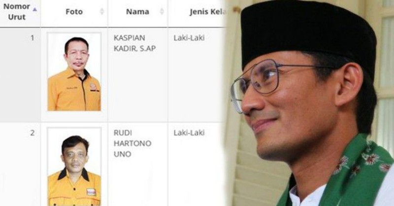Anggota Keluarga Uno yang Dukung Jokowi Ternyata Caleg Hanura