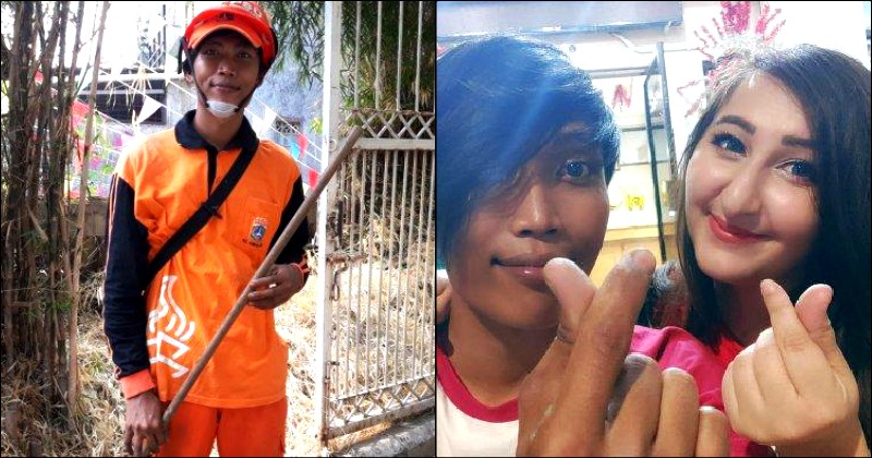 Kenalan di Smule, Sang Bule Cantik Kini Jadi Istri Petugas PPSU DKI Jakarta