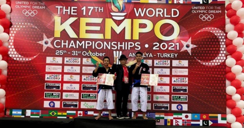Mantap, Atlet Kempo Asal NTT Sumbang Emas untuk Indonesia di Turki