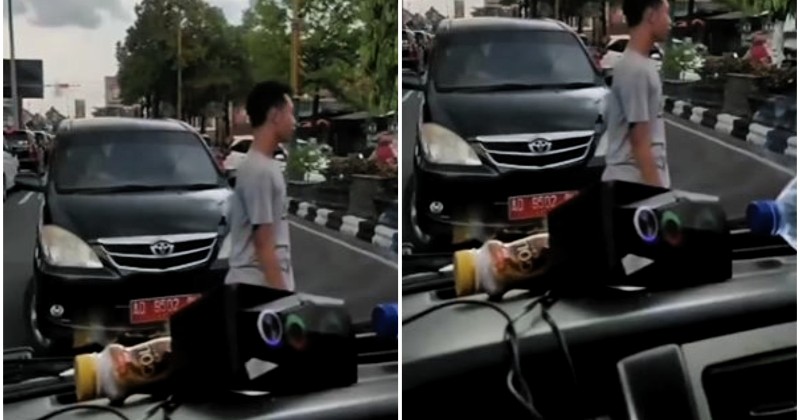 Video Mobil Pelat Merah Hadang Ambulans Viral di Media Sosial