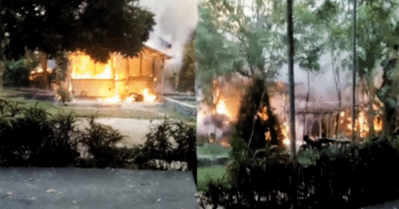 Bentrok Hebat Pecah di Maluku, Banyak Rumah Warga Terbakar
