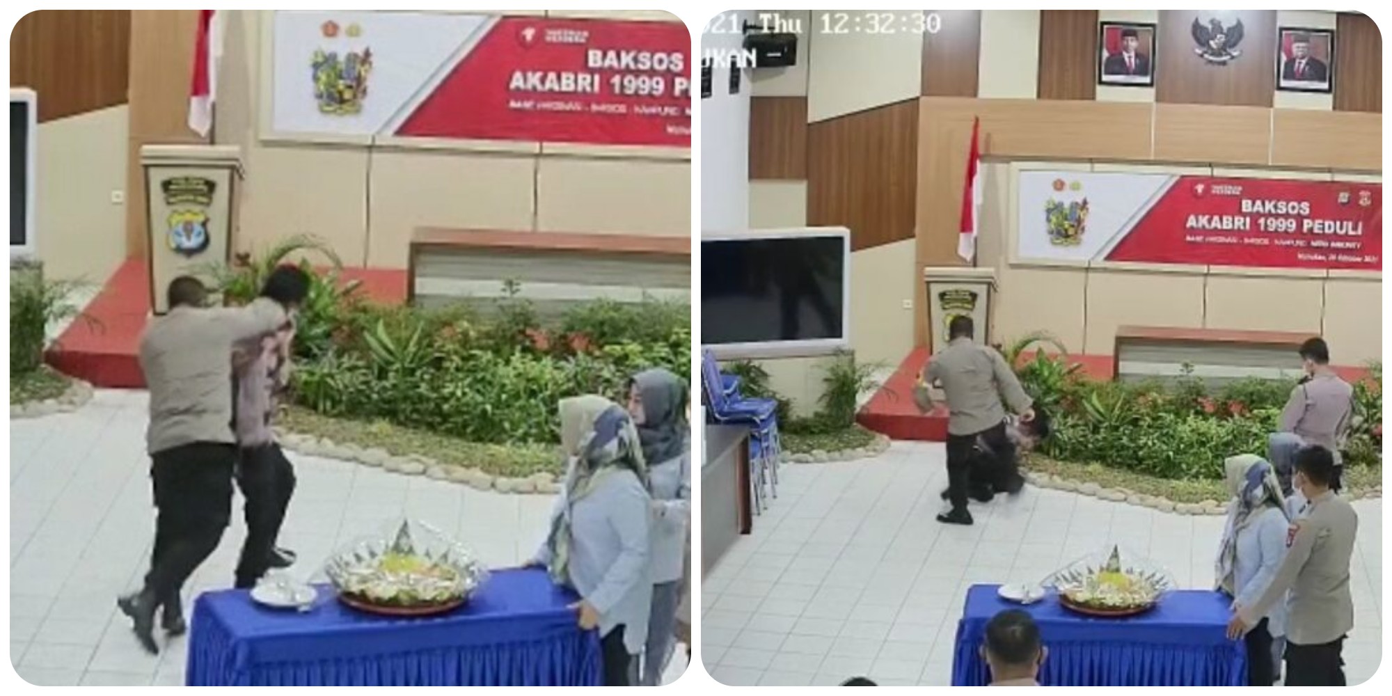 Video Kapolres Nunukan Aniaya Anggotanya Viral di Medos