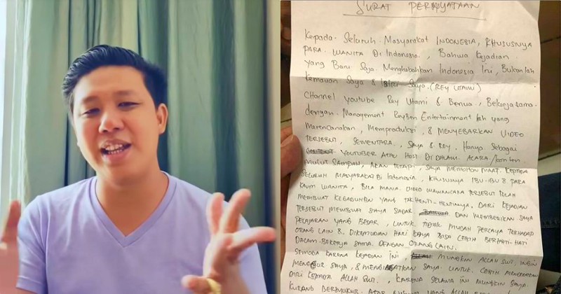 Pablo Benua Tulis Surat Permintaan Maaf Untuk Ibu-ibu Seluruh Indonesia, Isinya Bikin Netizen Kesal