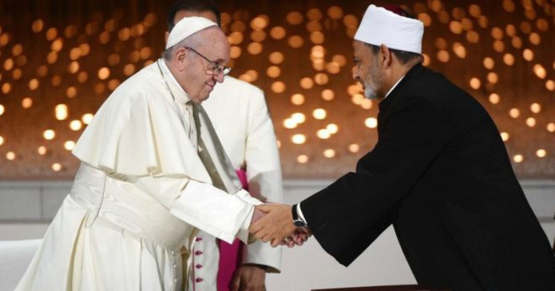 Paus Fransiskus dan Sheikh Ahmed al-Tayeb Deklarasikan Perdamaian