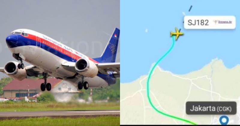Pesawat Sriwijaya Air SJ 182 Hilang Kontak, Begini Kronologi Kejadiannya