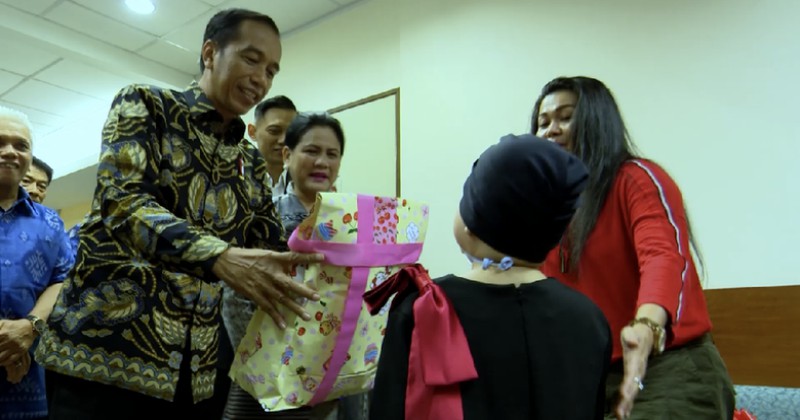 Putri Denada Dijenguk Jokowi, Ini Komentar Sejumlah Selebriti