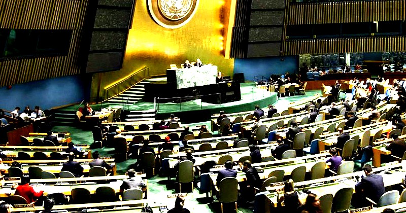 Ruang Sidang di Gedung PBB
