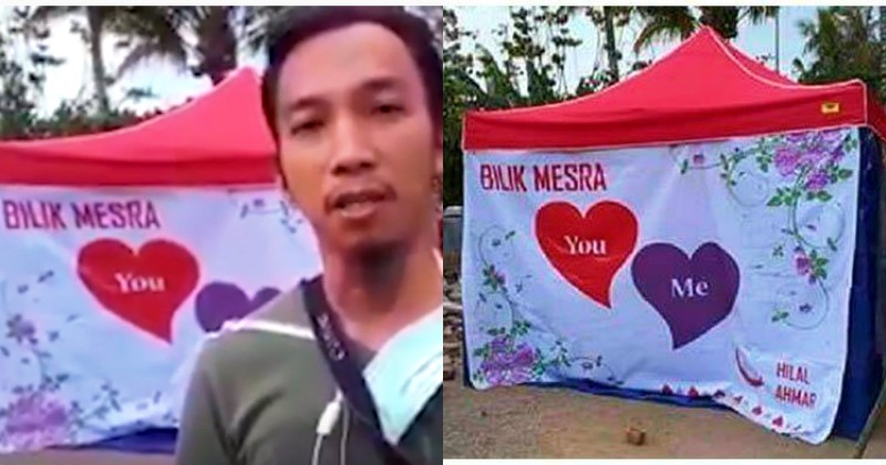 Viral Video Bilik Asmara Para Korban Gempa di Lombok, Ini yang Terjadi di Ambon