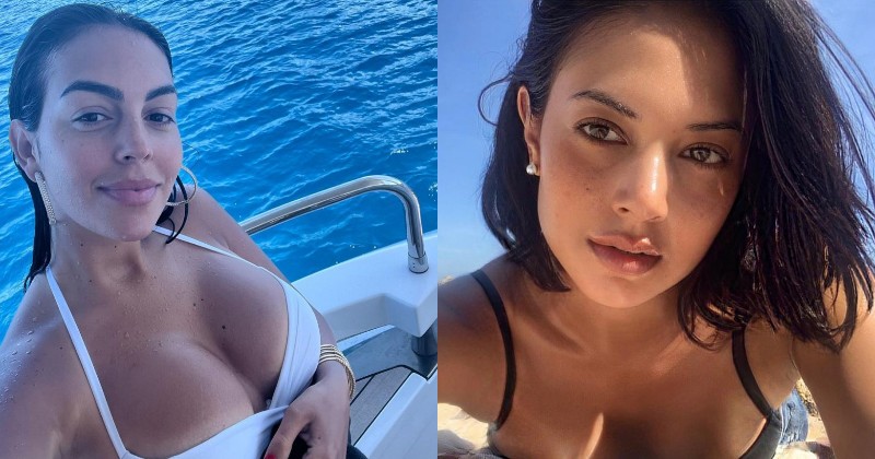 Berjemur di Pantai, Aurelie Moeremans Disebut Mirip Istri Cristiano Ronaldo