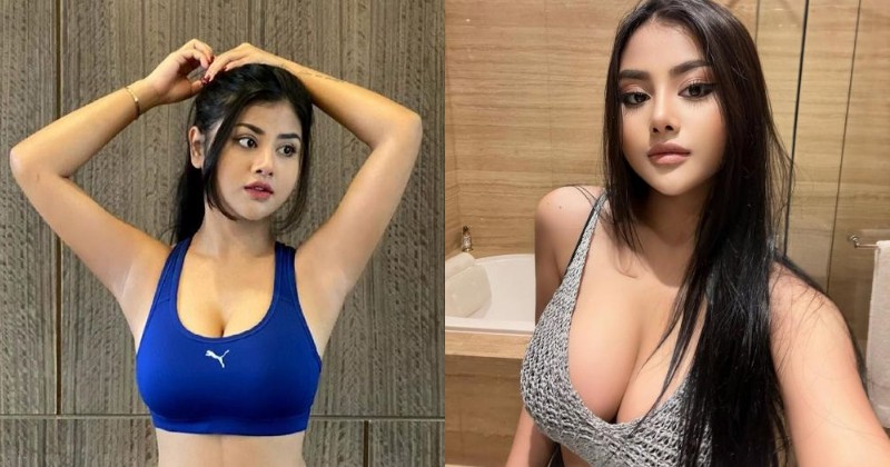 Pose Pakai Bra Rajut, Tania Ayu Tampil Seksi Luar Biasa