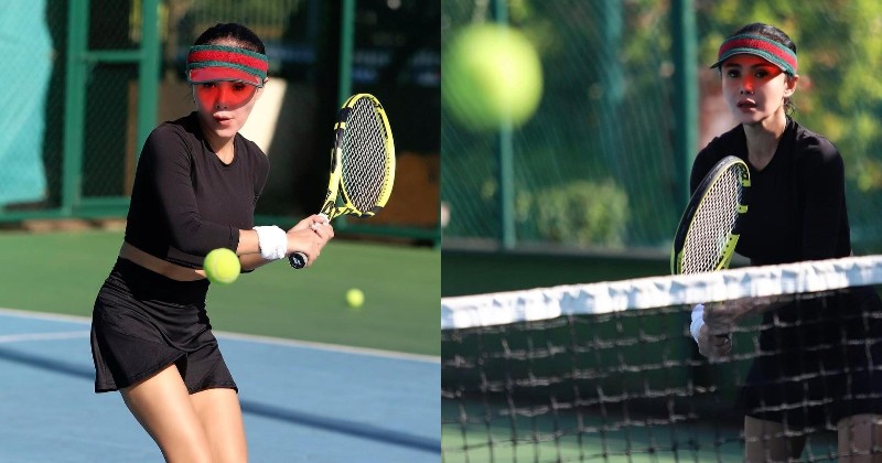 Menolak Tua, Yuni Shara Dikira ABG Saat Main Tenis