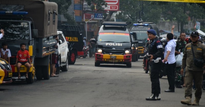 Sedih, Seorang Polisi Tewas dalam Aksi Bom Bunuh Diri di Bandung