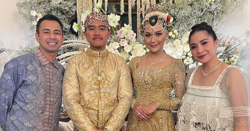 Hadir di Nikahan Kaesang, Outfit Transparan Nagita Slavina Jadi Sorotan