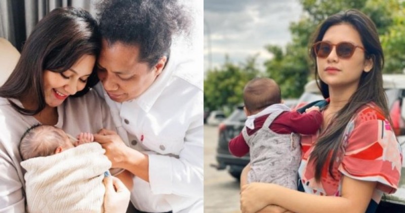 Aduh, Netizen Sebut Indah Permatasari Malu Anaknya Mirip Arie Kriting