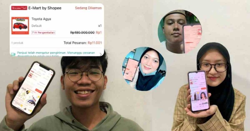 Viral, Seorang Pria Bisa Beli Mobil Cuma Rp11 Ribu Doang