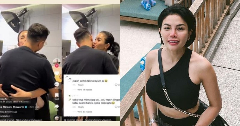 Aduh, Netizen Salfok Lihat Nikita Mirzani Cium Raffi Ahmad